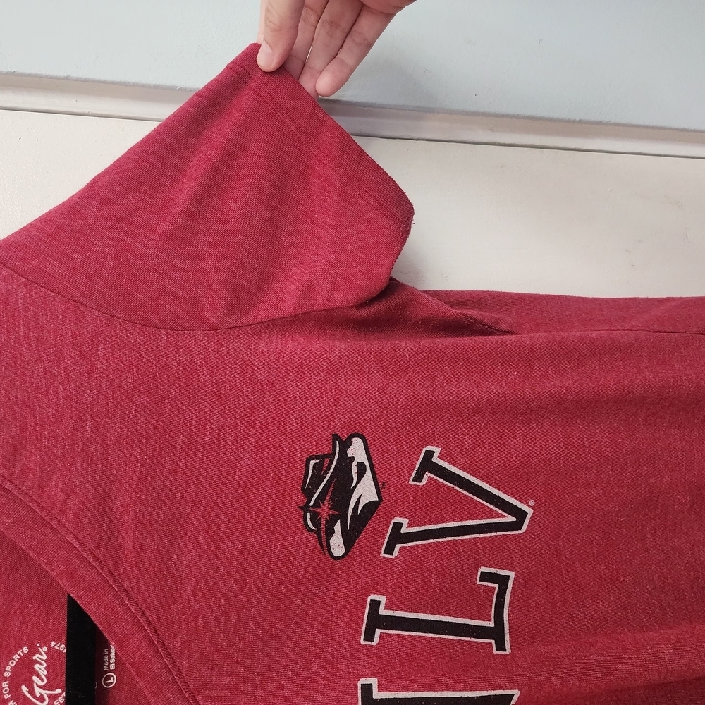 Red Fitted Short Sleeve T-Shirt - Picture 8 of 10